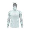 Mens Quick-Dry Hooded Fishing Shirt With Face Cover UV Protection Breathable Lightweight Summer Outdoor Sportswear