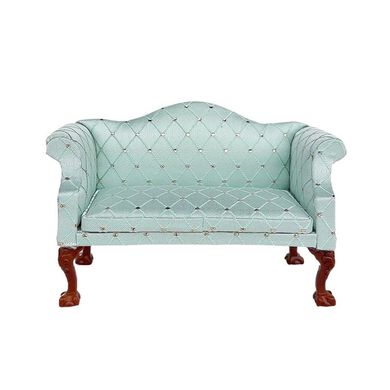 1/12 Puppenhaus Simulation Sofa Stuhl Modell Puppen Heim Sessel Sofa Wohnzimmer Möbel Dekor Puppenhaus Wohnszene Ornament