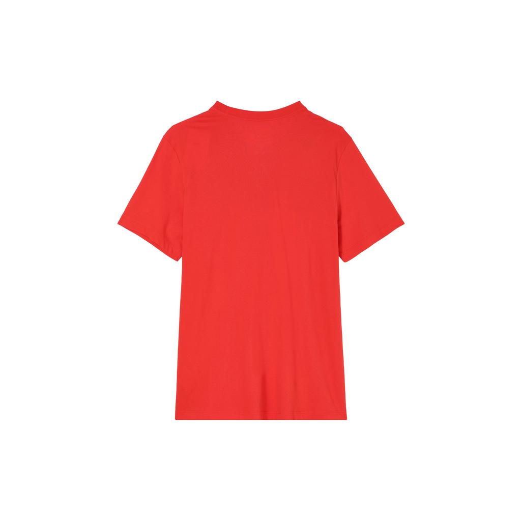 Nike China Team Printed Quick-Dry Soft Comfortable Basketball Short Sleeve T-Shirt Men Tops Comet-Red White Travel-Yellow FZ4578637