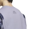 adidas Langarm Schriftzug Pack Locker geschnitten Single Jersey Langarm KWX96 Silberviolett T-Shirt T-Shirt Herren (JG8589) J/2XL