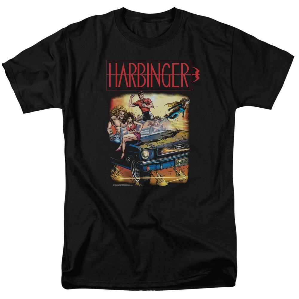Harbinger Vintage Harbinger T Shirt Licensed Comic Book Tee Black M