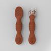 Flower-Shaped Silicone Chewing Spoon for Babies - Ideal for Feeding Purees and Cereal