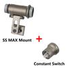 SS Precision MAX ARC Helmhalterung für SureFire M300 M300B M300C M300V Licht MICH2000 Fast Helm Seitenrail Taschenlampenhalterung