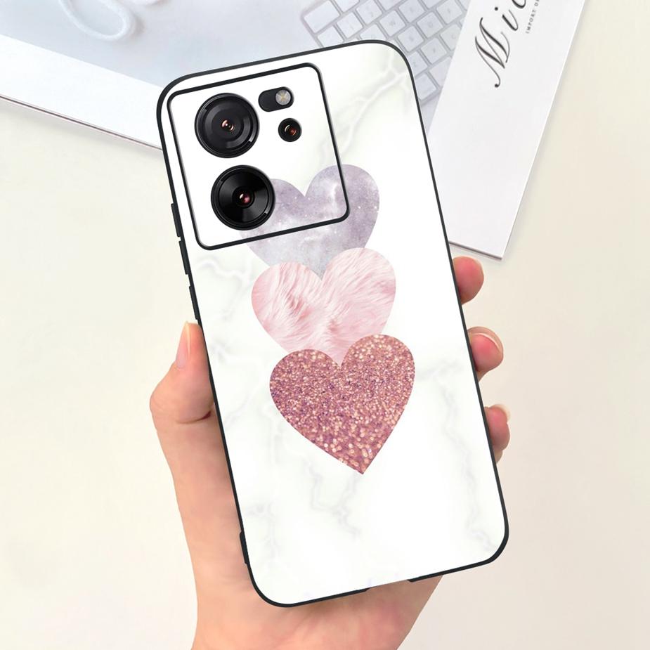 For Xiaomi 13T Pro Case Mi13T Cute Fashion Cartoon Cover 6.67'' Soft Silicone Phone Case For Xiaomi Mi 13T Pro 13TPro Back Cover