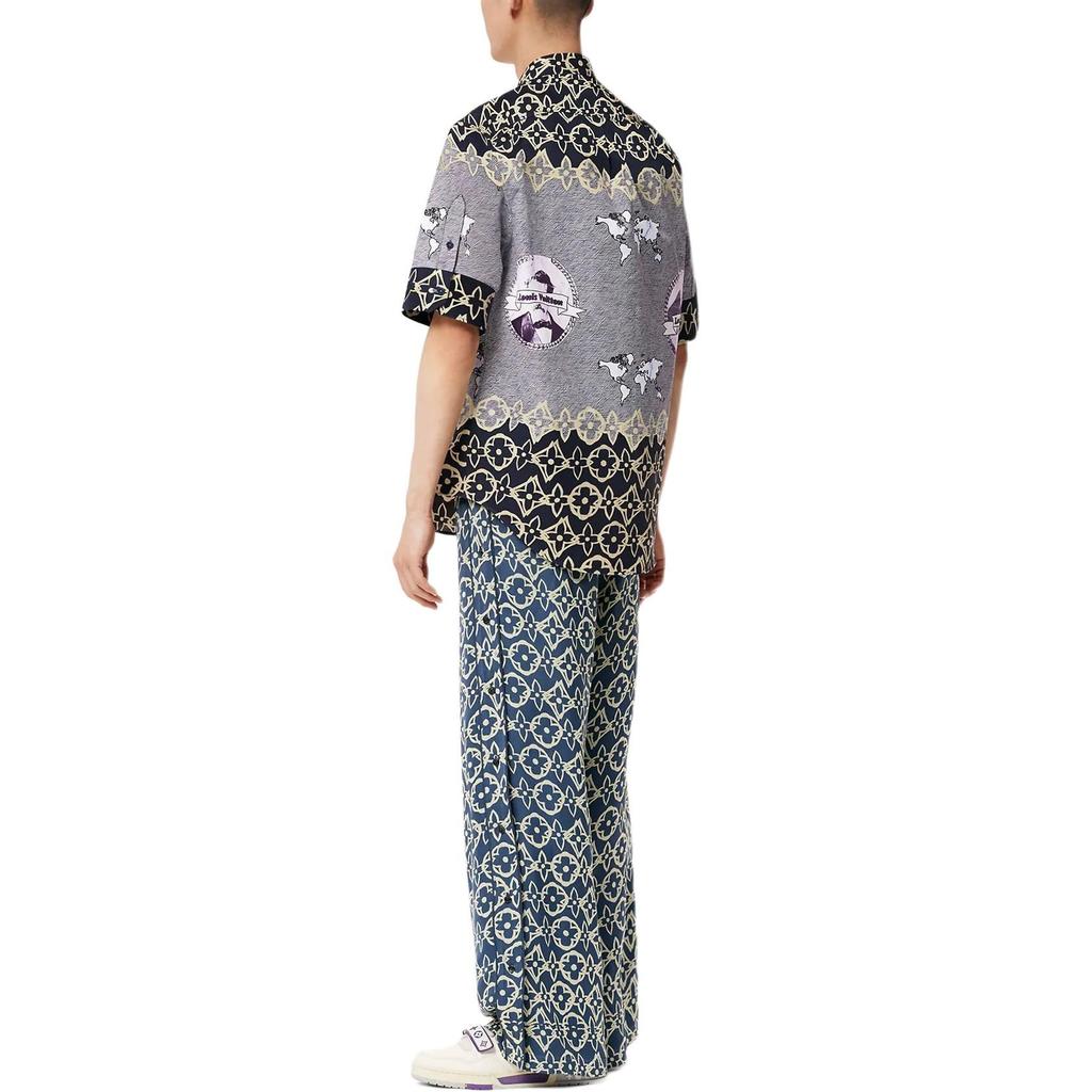 LOUIS VUITTON Lv Wax Short Sleeve Shirt 1A978A
