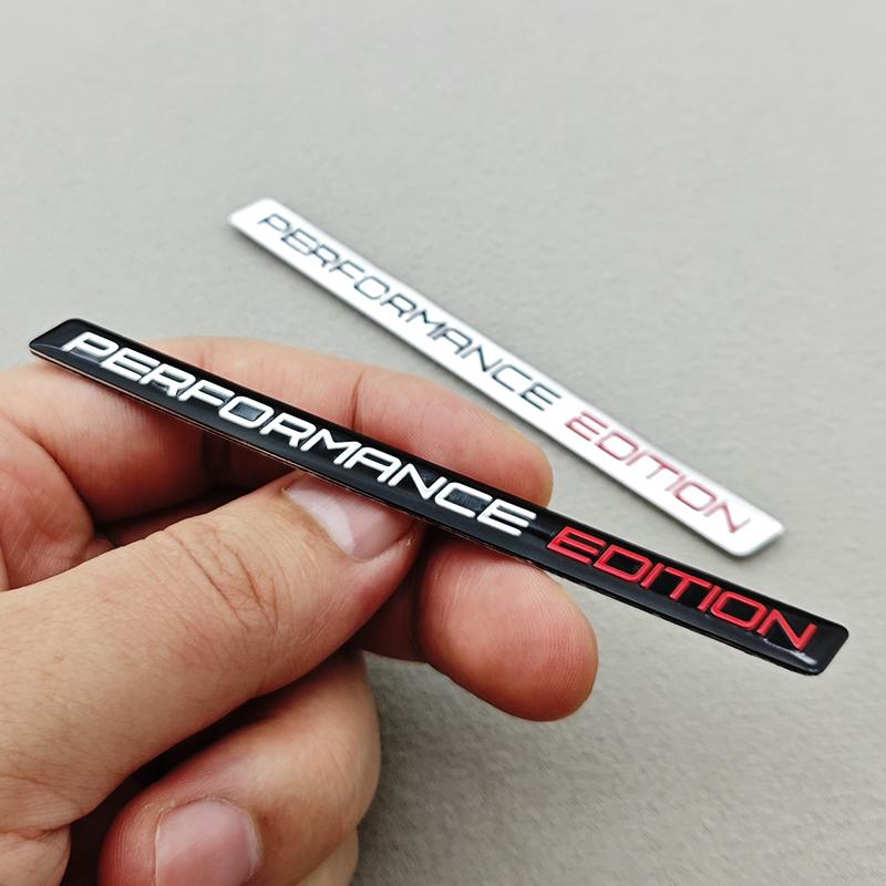 3D Aluminum Logo Performance Edition Motorcycle Badge Car Body Sticker Emblem Accessories