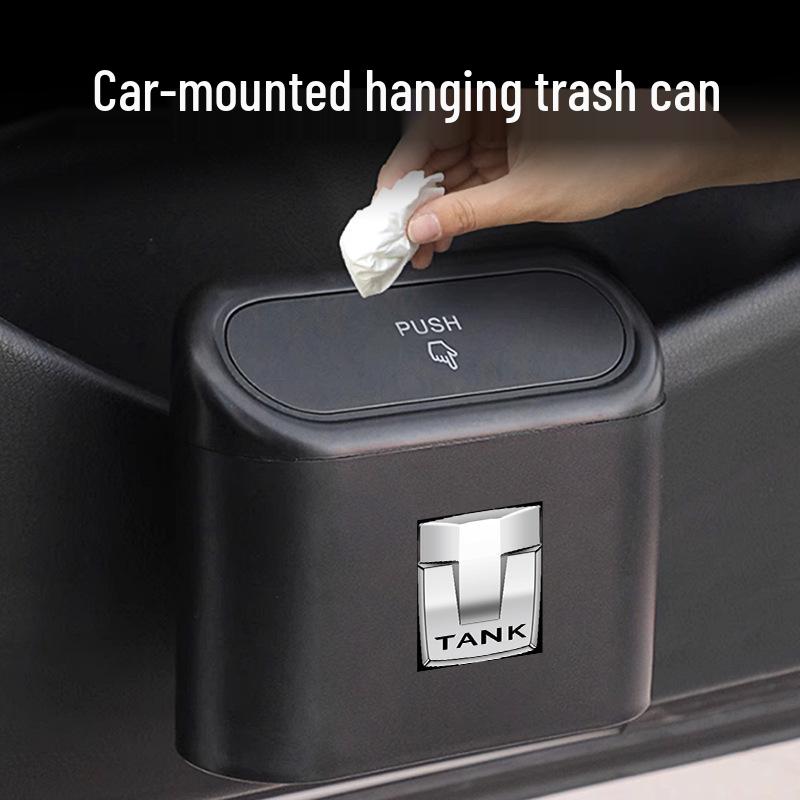 Multifunctional Car Hanging Trash and Storage Bucket