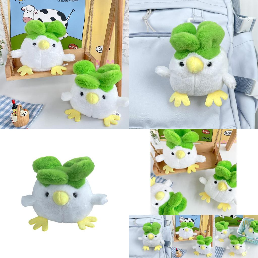 Cute Small Chicken Plush Toy Charming Soft Keychain Accessory And Bag Pendant