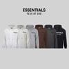 FOG Essentials Unisex Long Sleeve Printed Hoodie - 350g Cotton Fabric