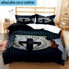 3PCS Deportivo Football Bedding Set,Including 1pc Duvet Cover And 2pcs Pillowcases Perfect for Bedroom, Dormitory, Fan Christmas gift