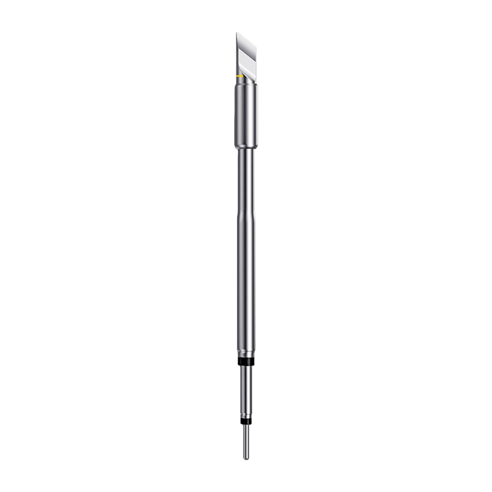 

1/6Pcs Soldering Iron Tip Stainless Steel Replacement Soldering Iron Power Tool Electrician Various Model Welding