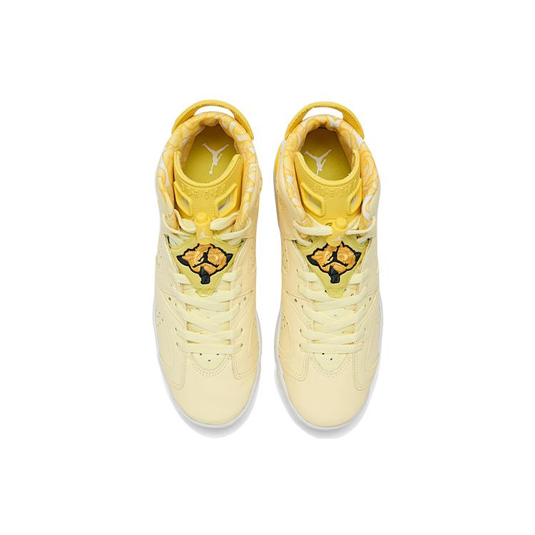 Jordan 6 Retro Dynamic Yellow Floral GS 543390-800