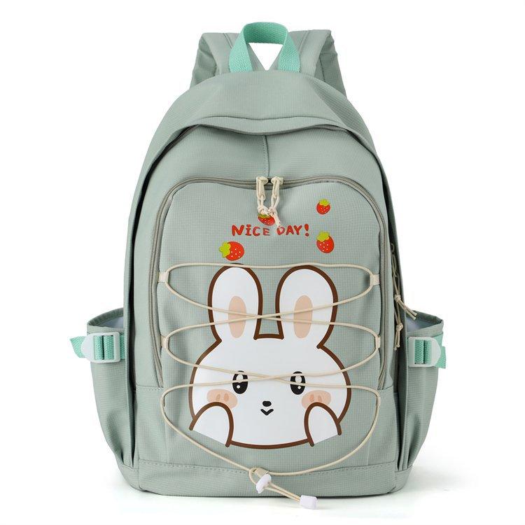 Schoolbag schoolbag for girls, junior high school students, primary school students, high value, large capacity, light weight, ridge backpack