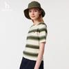 HAZZYS Women's Round Neck Short Sleeve T-shirt