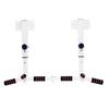 Wall Mounted Thickened Pull-Up Bar for Indoor Fitness