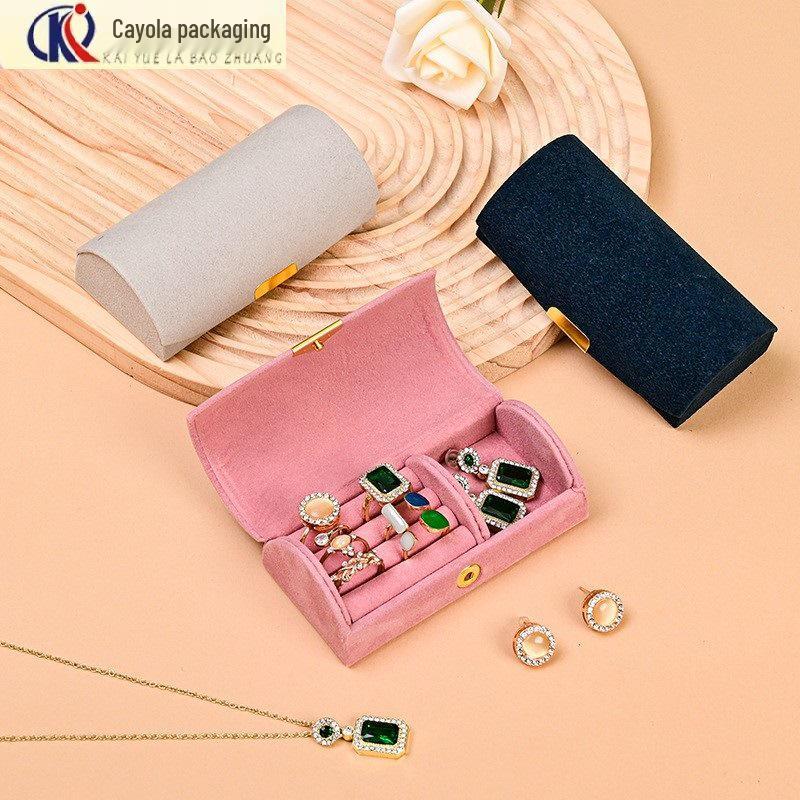 Minimalist Travel Jewelry Box for Rings & Earrings