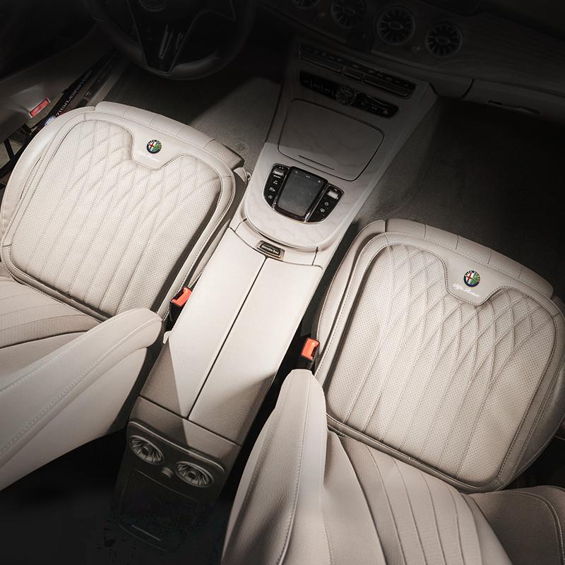 For Alfa Romeo Car Dedicated Seat Cover Memory Sponge Lumbar Support For Alfa Romeo Giulia Stelvio Giulietta 156 159 147 Tonale