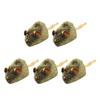 Realistic Simulation Mouse Cat Toy Automatic Squeaky Kitten Interactive Toy Bite Resistant Plush Mice Relieves Boredom Cat Supplies