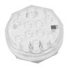LED Submersible Light with Remote 3 Dynamic 15 Static RGB Light Effect Battery Operated Pool Light F