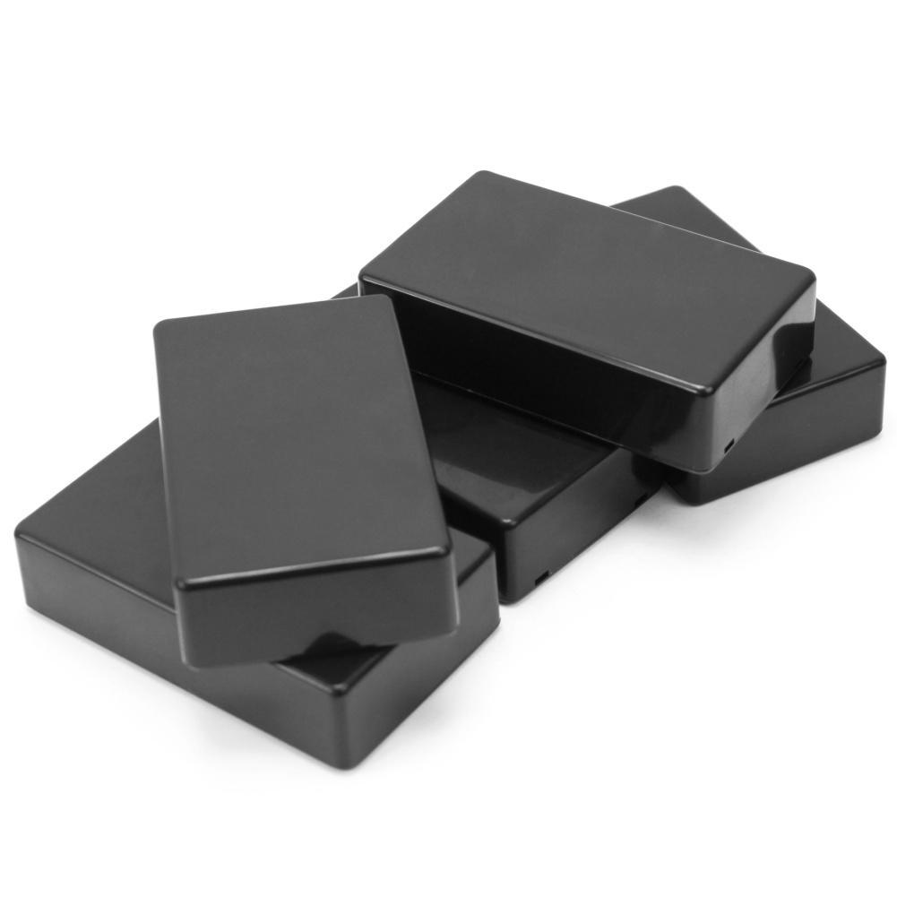 Black Plastic Electronic Box Instrument Case 100x60x25mm