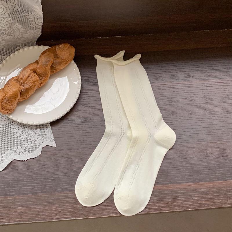 Yishan Yisi Ballet Style Mid-Tube Socks 35