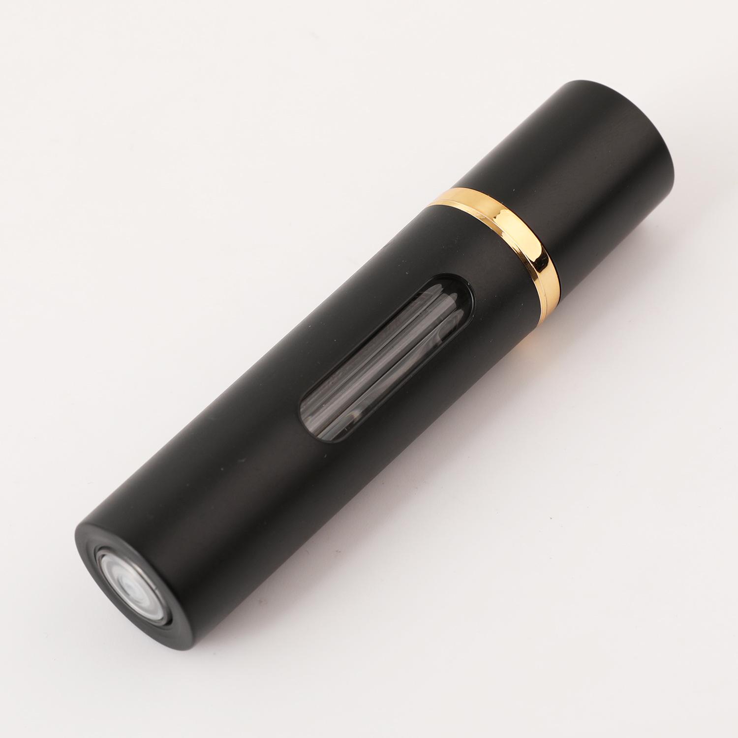 8ml Bottom-Fill Windowed Toner Spray Bottle - High-End Press-Type Perfume Decanter Sample