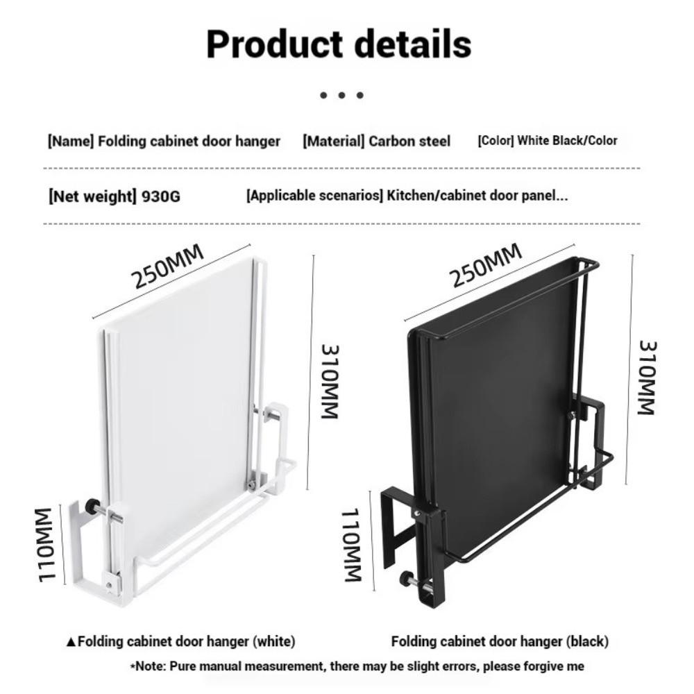 Vysoce odolný organizér na dveře skříňky Úsporná police na pracovní desku Domov Kuchyně Balkon