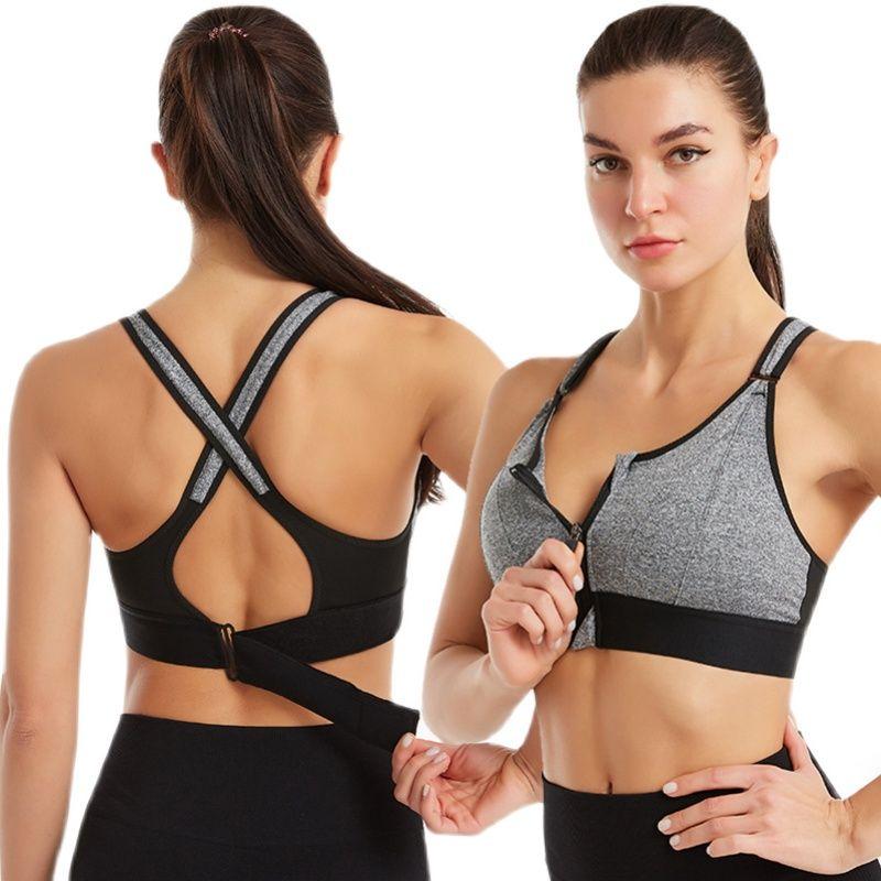 Oversize Women's Clothing Shock-Proof Amazon Sports Bra