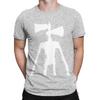 Siren Head Weißes Poster Grafik Lustig 100% Baumwolle T-Shirt Siren Head Oberteile T-Shirts Für Unisex