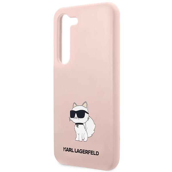 Karl Lagerfeld Klhcs23Msnchbcp S23+ S916 Hardcase Różowy/Pink Silicone Choupette
