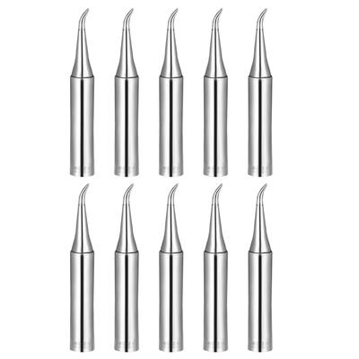 10pcs Soldering Iron Tips 900M-T-I K B IS SK 1C 2C 3C 4C 5C 0.8D 1.6D 2.4D 3.2D Tip Edge Replacement Welding Solder Station Kits
