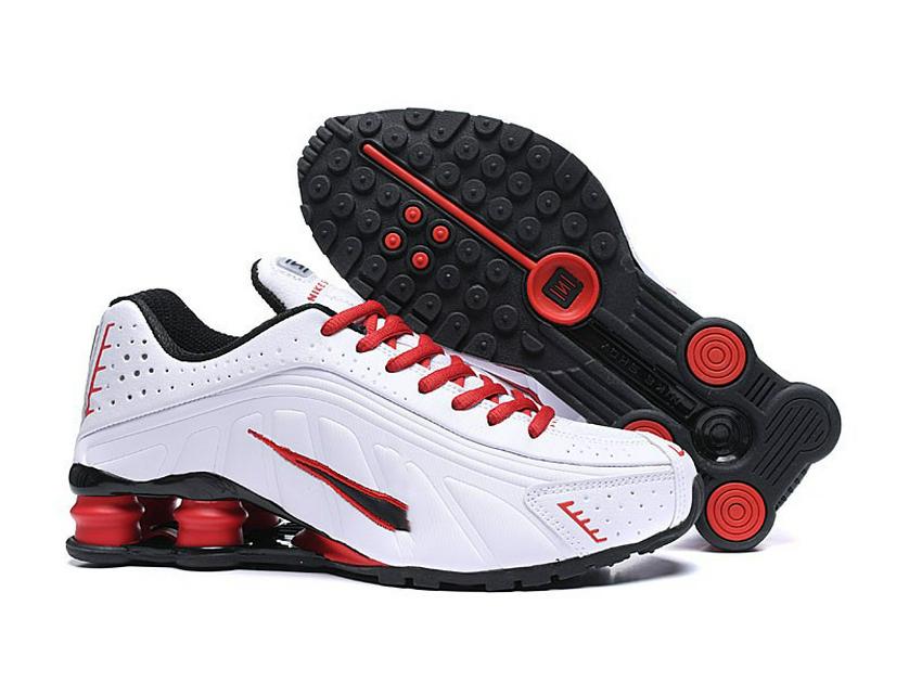 Neymar Collaboration Men's Outdoor Air Cushion Running Shoes with Colorful Columns - Unisex Sports SHKOX R4