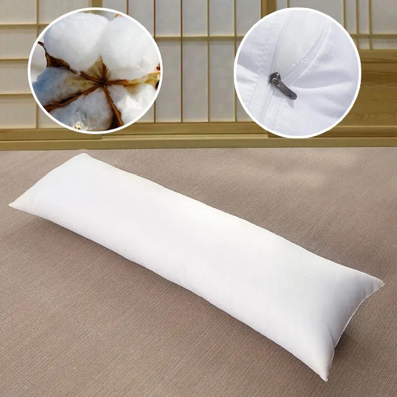 

150x50СМ Белая Длинная Подушка для Тела Аниме Дакимакура Подушка для Обнимания Внутренний Мягкий Наполнитель Ядро Подушки для Кровати для Отаку Подушка для Сна 45x45cm