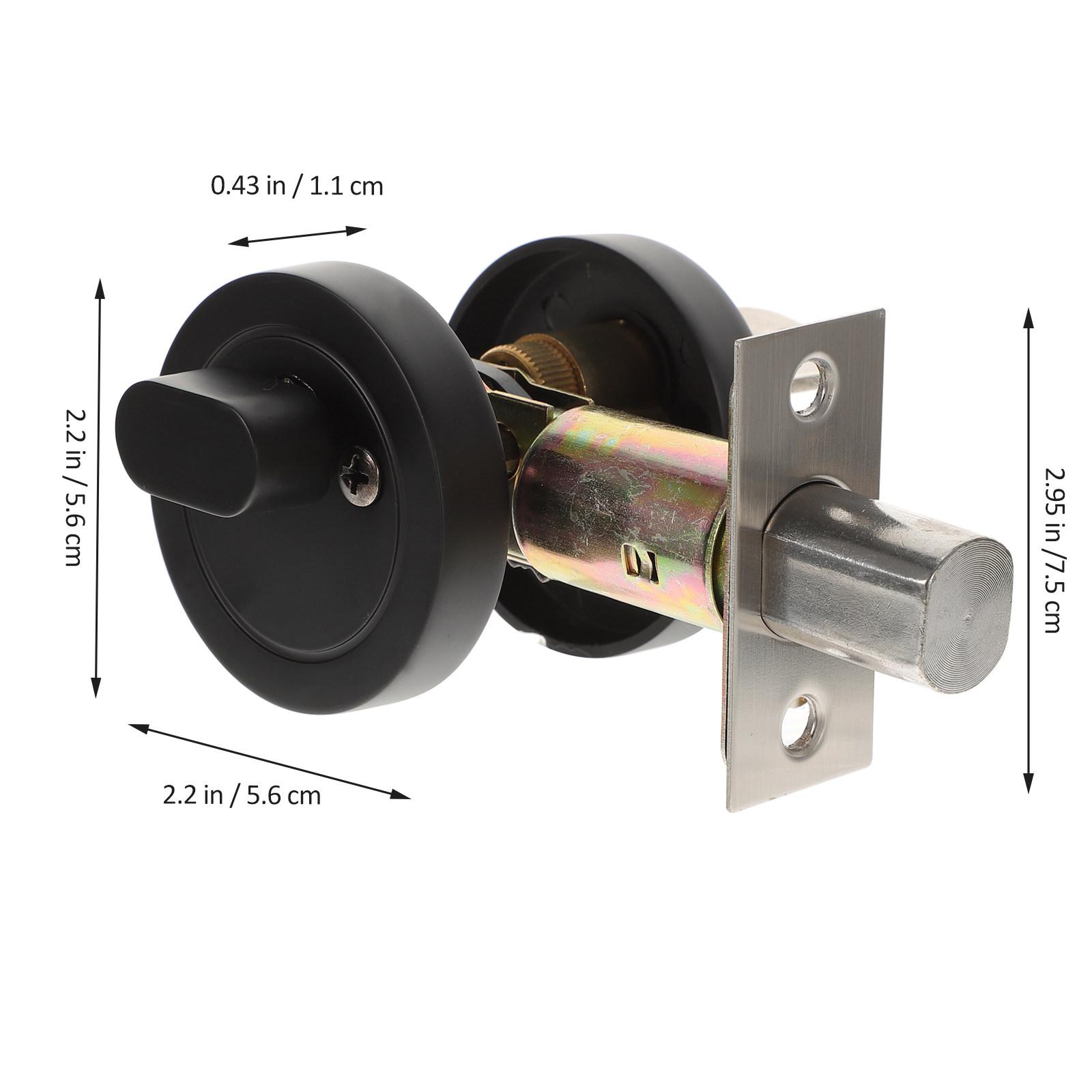 

Zinc Alloy Single Cylinder Deadbolt Door Lock Key Controlled Both Sides for Bedroom Entry Interior Exterior Doors Security