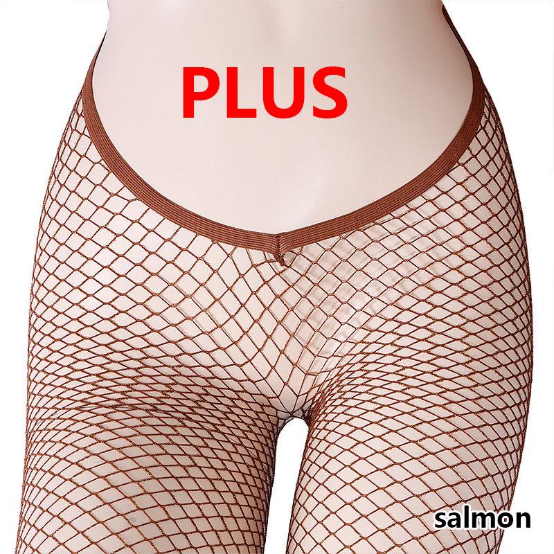 Women's Glittering V-Waist Fishnet Stockings with Silver and Gold Threads for Nightclub or Stage Wear