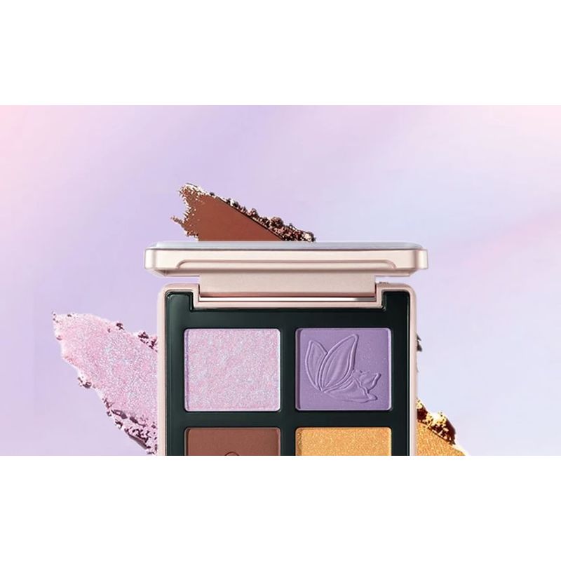 Florasis - Butterfly Glitter Lidschatten-Palette mit 4 Farben - 2 Typen