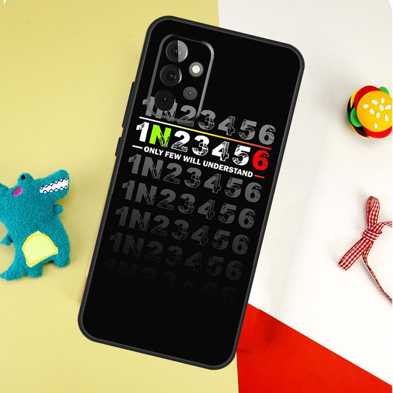 Motorcycle Gear For Samsung Galaxy A22 A32 A52 A54 A34 A14 A55 A35 A15 A53 A33 A13 A05 A06 A16 Phone Case