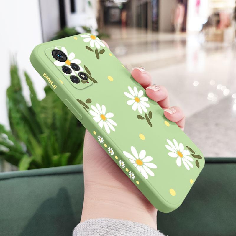 Elegant Daisy Phone Case For Xiaomi Redmi Note 15 Pro Plus 4G 5G Silicone Cover
