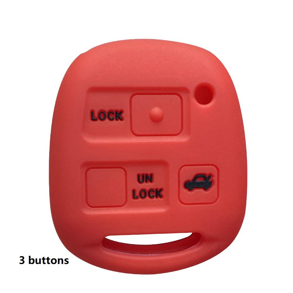 Car Key Fob Cover Case for Toyota Avensis Yaris Camry 30 RAV4 Land Cruiser 120 Prado Corolla Land Cruiser for Lexus RX 330 Is200