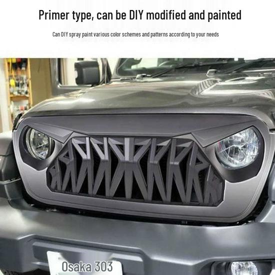 

Customized Bronco-Style Grille for 18- 25 JL Wrangler & JT Gladiator - Off-road Edition