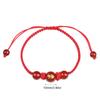 Chinese Snake Red String Bracelet Adjustable Charm Jewelry Luck Braided Rope Bracelet Suitable for Women and Men Present