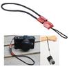 2pcs Black/Brown Camera Wrist Strap Leather Wristband Protection Rope For Canon/Nikon/Sony/Olympus Camera and Micro-single