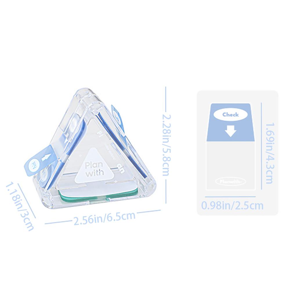 

90 sheets Triangle index stickers, labels, classroom notes, and sticky notes синий