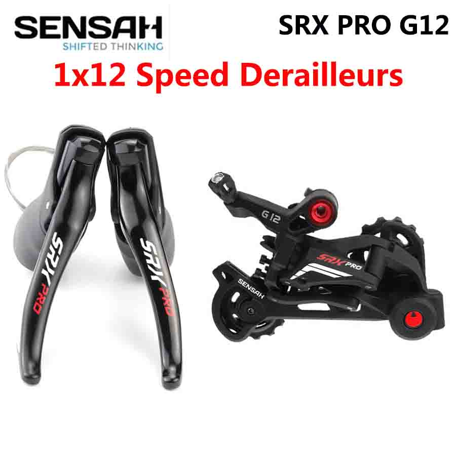 SENSAH SRX PRO 1x12 Speed Road Bike Gravel-Bikes Cyclo-Cross Groupset 12s Trigger Shifter Lever and Rear Derailleurs