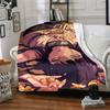 Naruto Character Personalized Text Blanket Lightweight Personalized Blanket Comfortable Great for Chair Office Nap Office Chair Four Seasons Universal