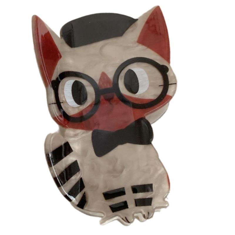 

Заколка-краб для волос Креативная тема Зажим-краб для волос Милый котенок Держатель для волос Заколки Сильная фиксация Заколка для волос для девочек