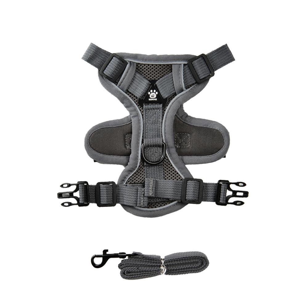 Pet Harness and Leash Set Reflective Walking Puppy Vest Chest Strap For Small Dogs Cats Breathable Outdoor Harnesses With D-Ring