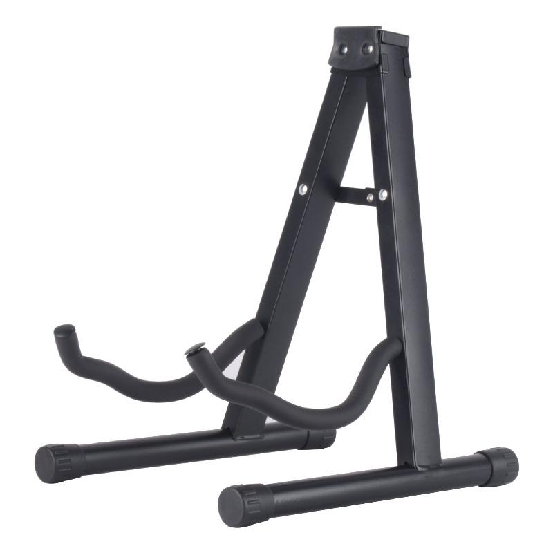 Folk Classical Acoustic Guitar Stand Universal A-type Seat Frame Folding Guitar Floor Bracket