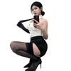 Sex tube top office ol uniform seduction pure desire secretary dress hip skirt passion suit
