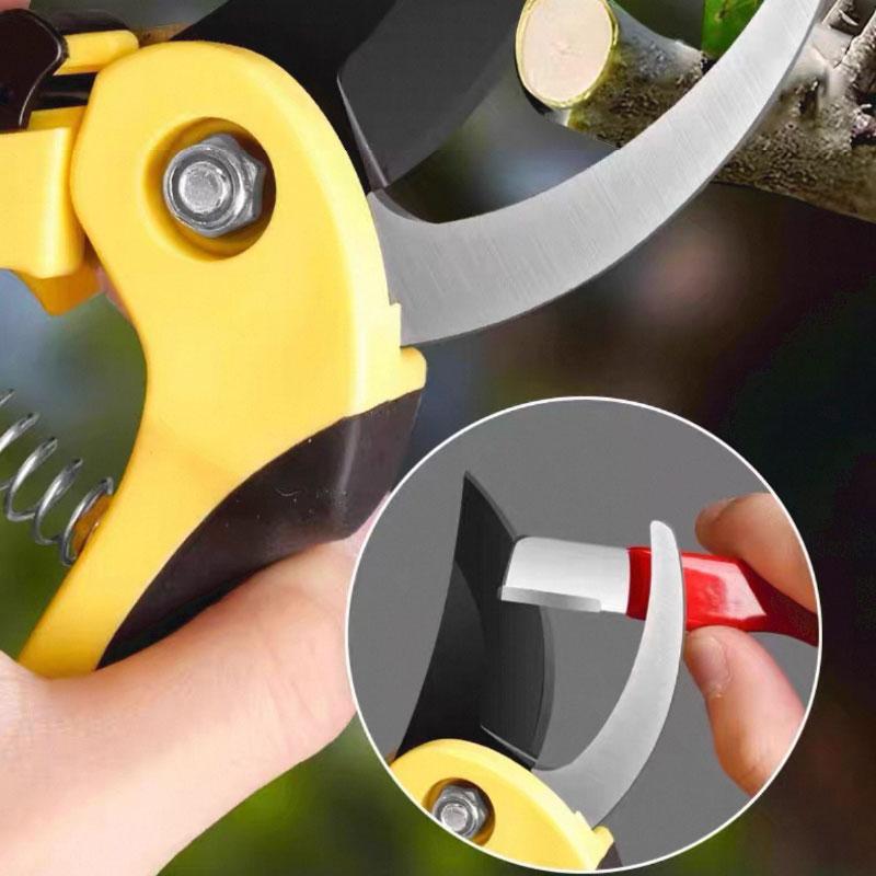 5PCS Professional Kitchen Knife Sharpener Tungsten Steel Diamond Ceramic Sharpening Stone for All Blades Scissors Garden Tools